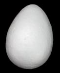 Яйце стиропор 150х110 мм за декорация -1 брой