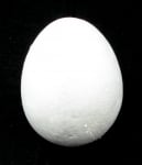 Яйце стиропор 95x71 мм. за декорация -2 броя
