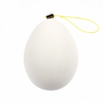 Яйце пинг-понг 64x47 мм бяло