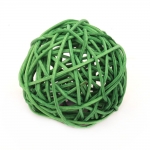 Сухи топки дърво 70 мм зелени