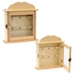 Кутия дървена 205x60x250 мм за ключове прозорец