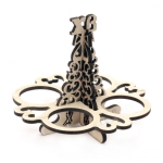 Дървена поставка за яйца 4 броя 11x13 см