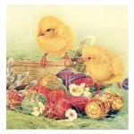 Салфетка 33x33 см трипластова Maki-1 брой