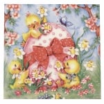 Салфетка 33x33 см трипластова Daisy-1 брой