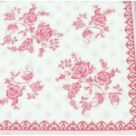 Салфетка 33x33 см двупластова -1 брой