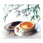 Салфетка HOME FASHION 33x33 см трипластова Tea Atmosphere -1 брой