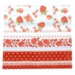 Салфетка HOME FASHION 33x33 см трипластова Rosi -1 брой