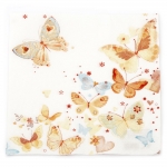 Салфетка HOME FASHION 33x33 см трипластова Lovely Butterflies -1 брой