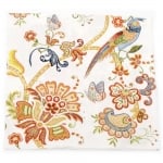 Салфетка HOME FASHION 33x33 см трипластова Embroidery Flowers -1 брой