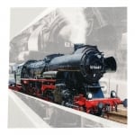 Салфетка HOME FASHION 33x33см трипластова Lokomotive -1 брой