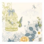 Салфетка ti-flair 33x33см трипластова Birdcage -1 брой