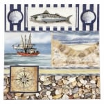 Салфетка ti-flair 33x33см трипластова Maquereau -1 брой