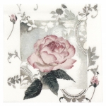 Салфетка ti-flair 33x33см трипластова Enchanting Rose Vintage rose -1 брой