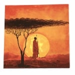 Салфетка ti-flair 33x33 см трипластова  African Sunset  -1 брой