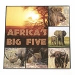 Салфетка ti-flair 33x33 см трипластова  Africas Big Five  -1 брой