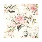 Салфетка ti-flair 33x33 см трипластова  Blush Pink Bouquet  -1 брой