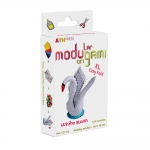 Комплект Модулно оригами Лебед XL - бял