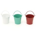 Кофичка метална за декорация 40x55x52 мм различни цветове