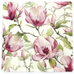 Салфетка за декупаж Ambiente 33x33 см трипластова Blooming magnolia -1 брой