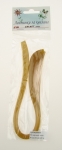 Ленти за квилинг перлени (хартия 120 гр) 4 мм/ 35 см Fabriano "Mai Tai" цвят злато -50 бр