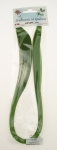 Ленти за квилинг перлени (хартия 120 гр) 6 мм/ 50 см Fabriano, Mojito, цвят зелен -50 бр