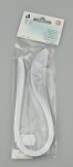 Ленти за квилинг перлени (хартия 120 гр) 8 мм/ 35 см Fabriano "Gin Fiz" цвят бяло -50 бр.