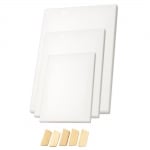 Комплект платна за рисуване грундирани 20x30 ,30x40 ,40x50 см- 3 броя