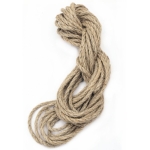 Конопено въже за декорация 4 мм -10 метра