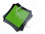 Тампон с пигментно мастило 6.2x2.1 см цвят зелен светло
