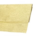Креп хартия фина 50x100 см цвят злато металик