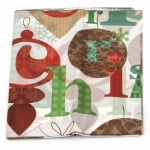 Тишу хартия 50x65 см Christmas букви -10 листа