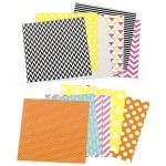 Дизайнерска хартия за скрапбукинг 6 inch (15.2x15.2 см) 12 дизайна x 3 листа Patterns