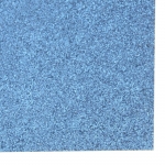 Картон с брокат 30x30 цвят син