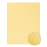 Картон перлен едностранен релефен със сърца 240 гр/м2 А4 (21x 29.7 см) цвят злато -1 брой