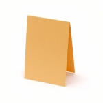 Основа за картичка 10x15 см хоризонтална цвят оранжев -10 броя
