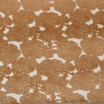Непалска хартия 60 гр ръчна 51x69 см Printed Coral - натурална с мед