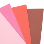 Картон 250 гр/м2 двуцветен гладък А4 (21x 29.7 см) Berry Shades 6 цвята розово-червена гама -8 броя