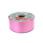 Лента панделка за цветя и опаковки 48 мм цвят розов ~75 метра