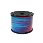 Лента панделка цветарска 5 мм металик с брокат цветна -91 метра