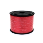 Лента панделка цветарска 5 мм червена с надпис I love you -91 метра