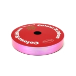 Лента панделка за цветя и опаковки 16 мм цвят розов дъга ~9 метра