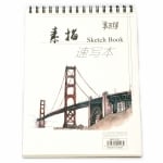 Скицник A4 sketch book 130 гр спирала хоризонтал 30 листа