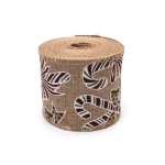 Лента зебло 60 мм с коледна щампа ~6 метра