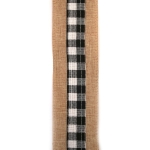 Основа за апликация лента зебло с текстилна лента 60 мм -6 метра