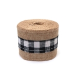 Основа за апликация лента зебло с текстилна лента 60 мм -6 метра