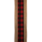 Основа за апликация лента зебло с текстилна лента 65 мм -6 метра