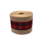 Основа за апликация лента зебло с текстилна лента 65 мм -6 метра