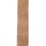 Лента зебло за декорация 5 см - 10 метра цвят натурален