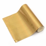 Декоративно фолио цвят злато 125 мм подходящо и за топъл печат с ефект дъга Fot Foil -5 метра