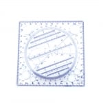 Многофункционален въртящ шаблон 11.8x11.8 см